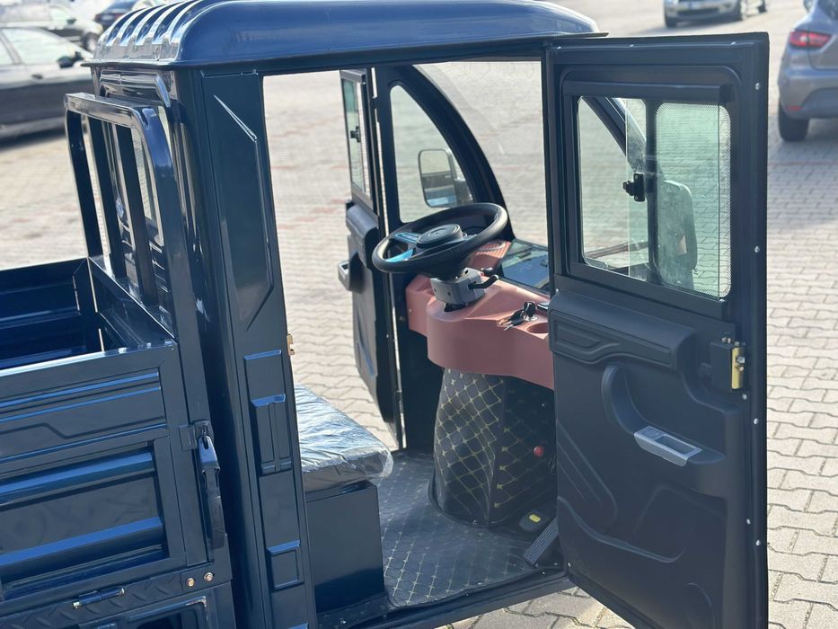 Użytkowy Elektryczny trójkołowiec wozidło z kabiną! BEZ PRAWA JAZDY!