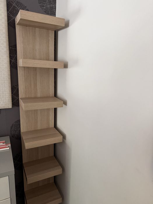 LACK Estante de parede, madeira - IKEA