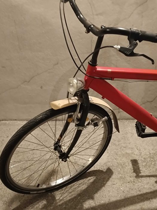 Bicicleta vermelha estilo Pasteleira quadro M