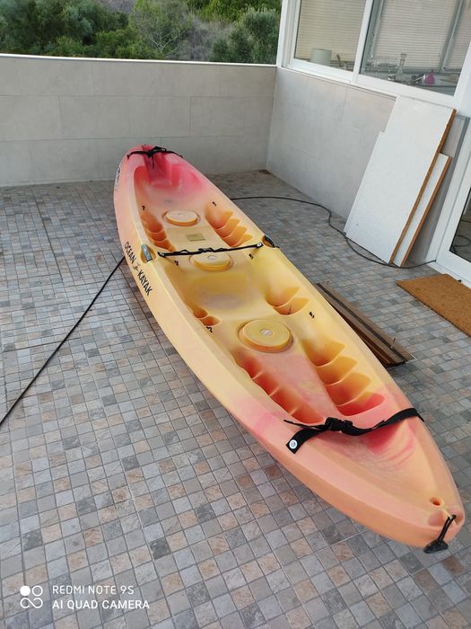Canoa Kayak triplo rigido
