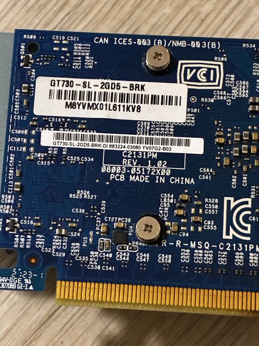 Відеокарта ge force gt 730 2gb