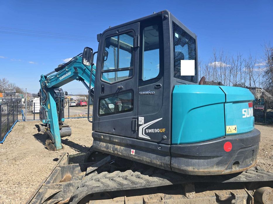 Sunward SWE 90UB Koparka 8 ton Yanmar silnik Tylko 1500 mth Koparco Group