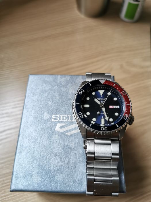 Męski Zegarek Seiko 5 Sports Automatic Pepsi