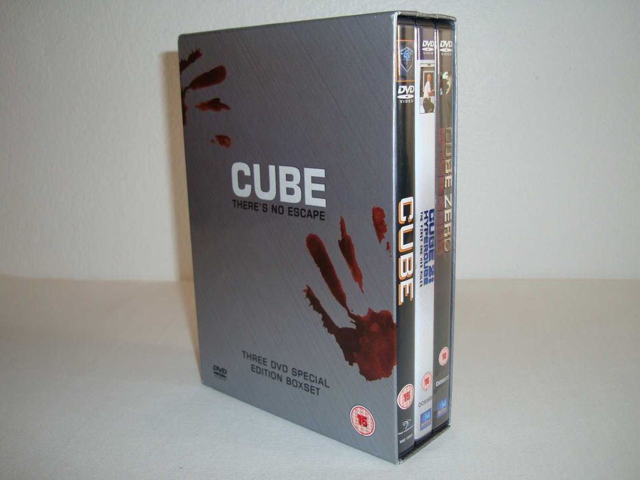 Cubo Trilogia DVD UK Edição Especial