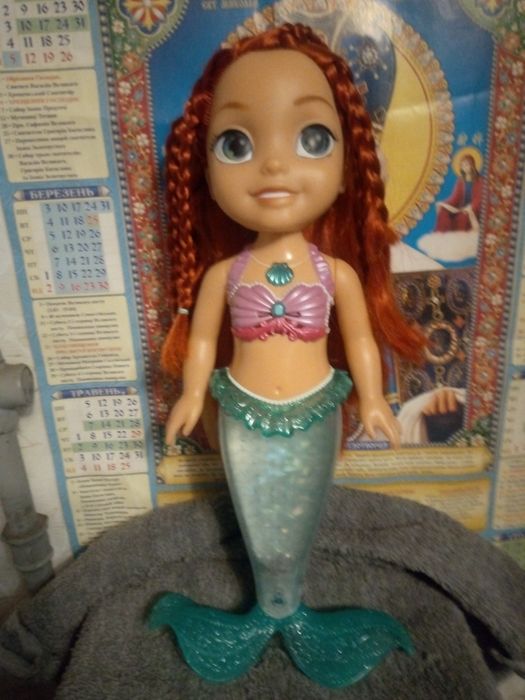Кукла Disney Princess Sing & Sparkle Ариэль из мультфильма «Русалочка»