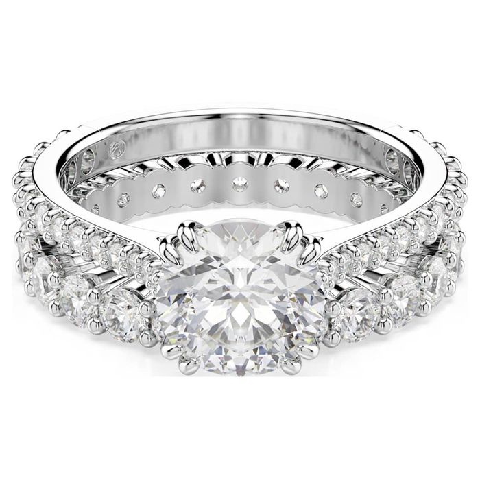 Подвійна каблучка Swarovski stilla