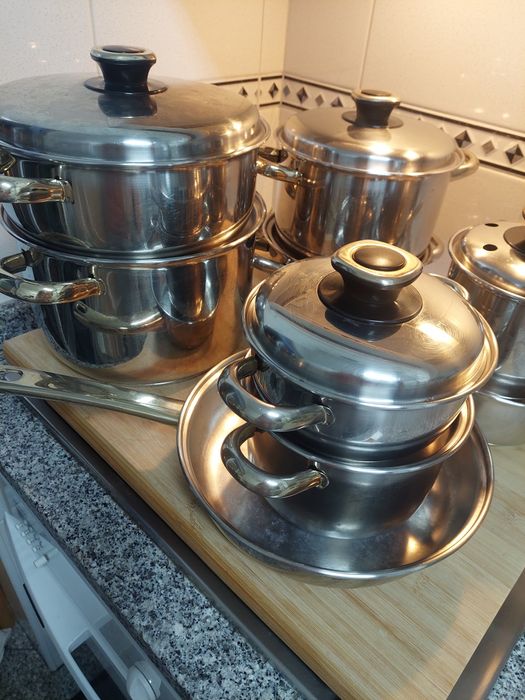 SET Conjunto de 9 tachos