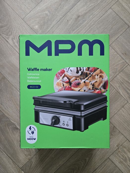 Nowa gofrownica MPM 1400W