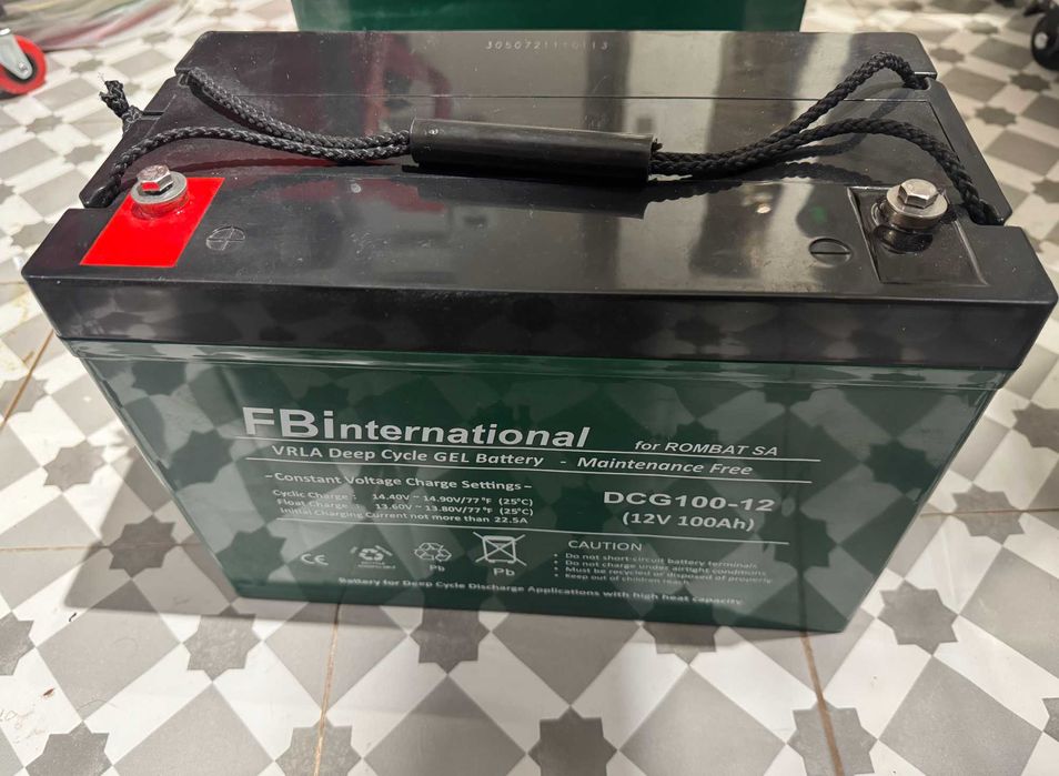 Акумулятор ГЕЛЕВИЙ - FB International DCG100-12 (12В 100Аh) АКБ