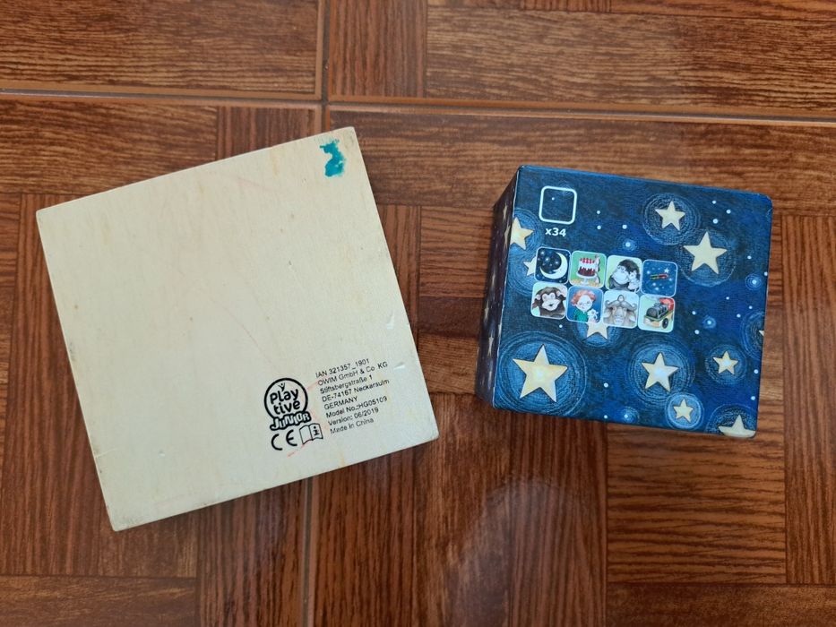 Jogos diversos: jogo da memória dos animais em madeira e cartas ikea