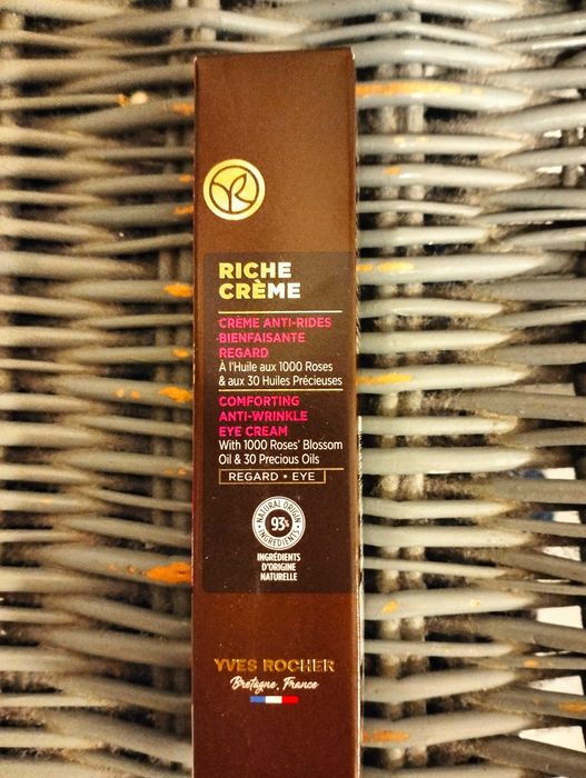 Nowy krem pod oczy Riche creme yves Rocher