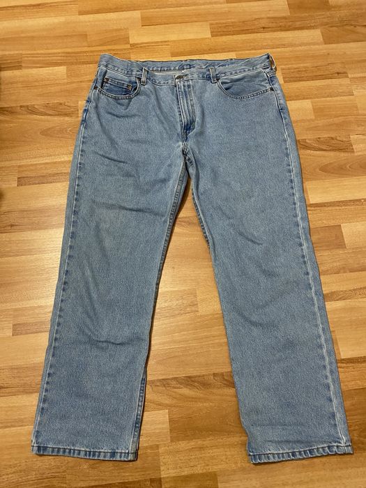 Джинси ХХЛ (2ХЛ)-3ХЛ 120 бедра жіночі прямі голубі
