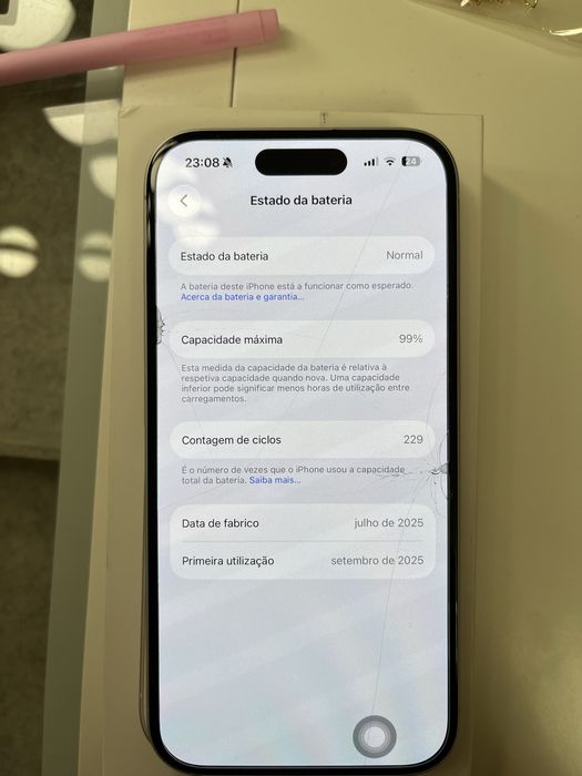 Iphone 16  branco 128gb