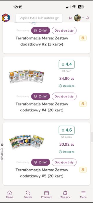 Terraformacja Marsa + dodatki + insert + dwuwarstwowe planszetki