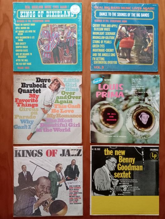 Discos Vinil Antigos de Jazz