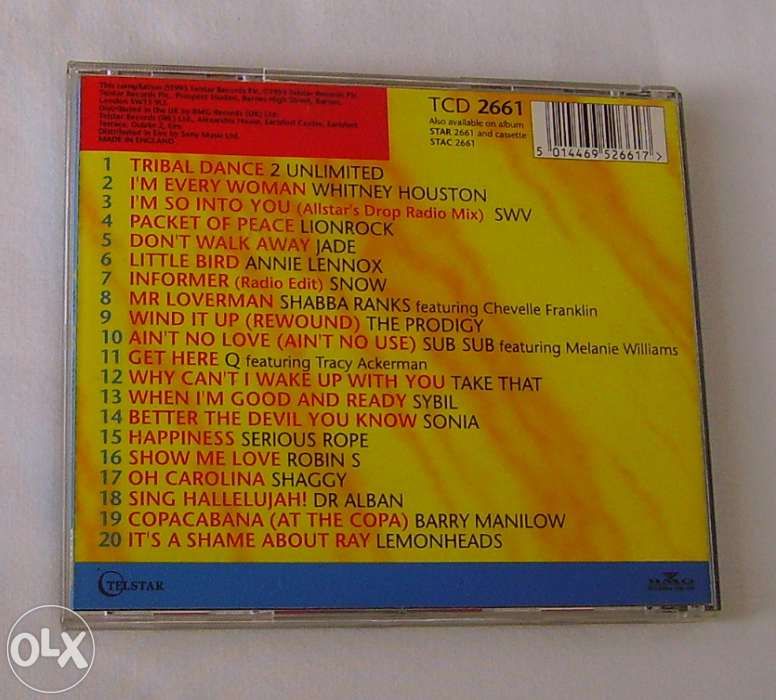 Hits 93 - Volume Two - CD