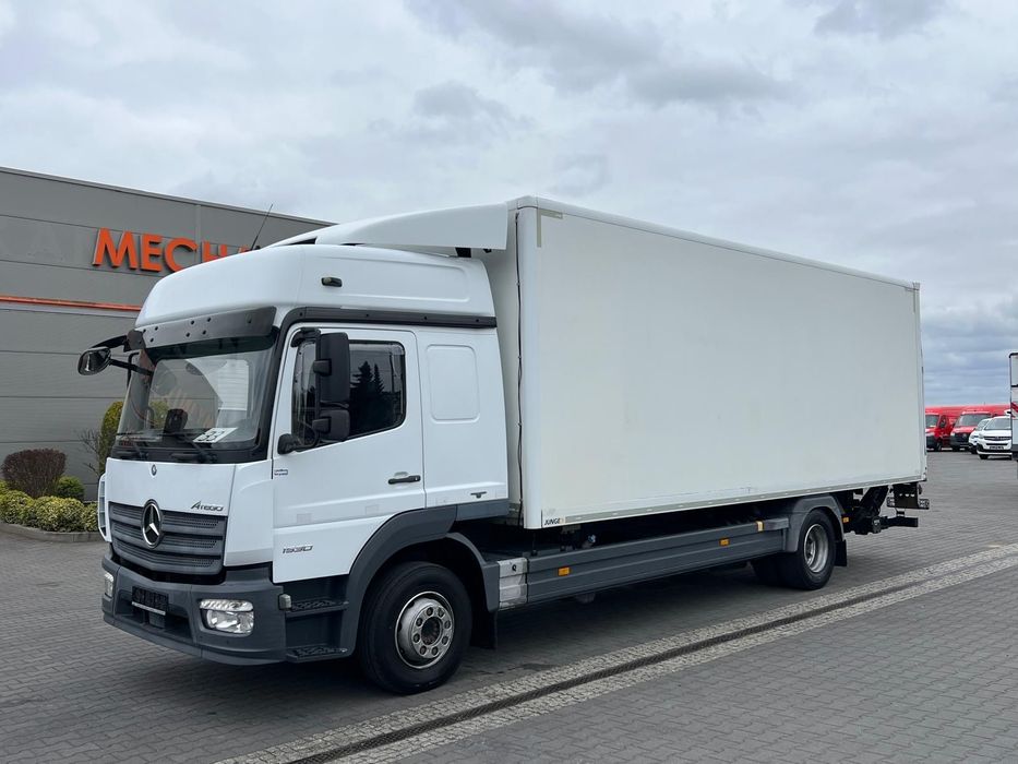 Mercedes-Benz ATEGO 1530 EURO 6 BIG SPACE GLOB XXL DUŻA KABINA WINDA 1500 KG  nr.33 1 Wł. Import z DE BIG SPACE Niski Przebieg Winda 1500 kg 18 EP