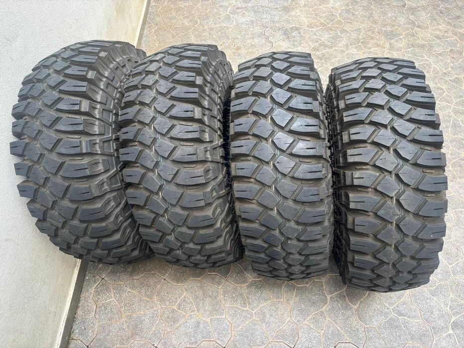 4x Maxxis 38X13 15lt, jantes e espaçadores