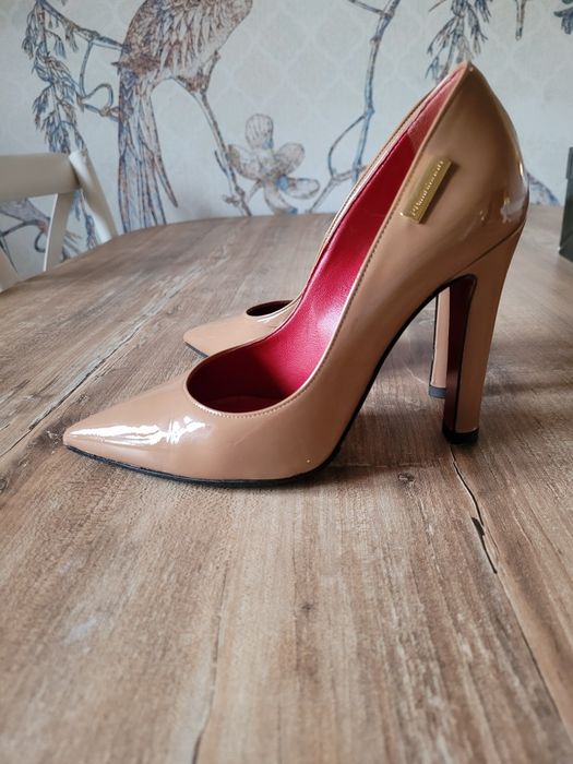 Prima Moda szpilki kolor nude r. 35