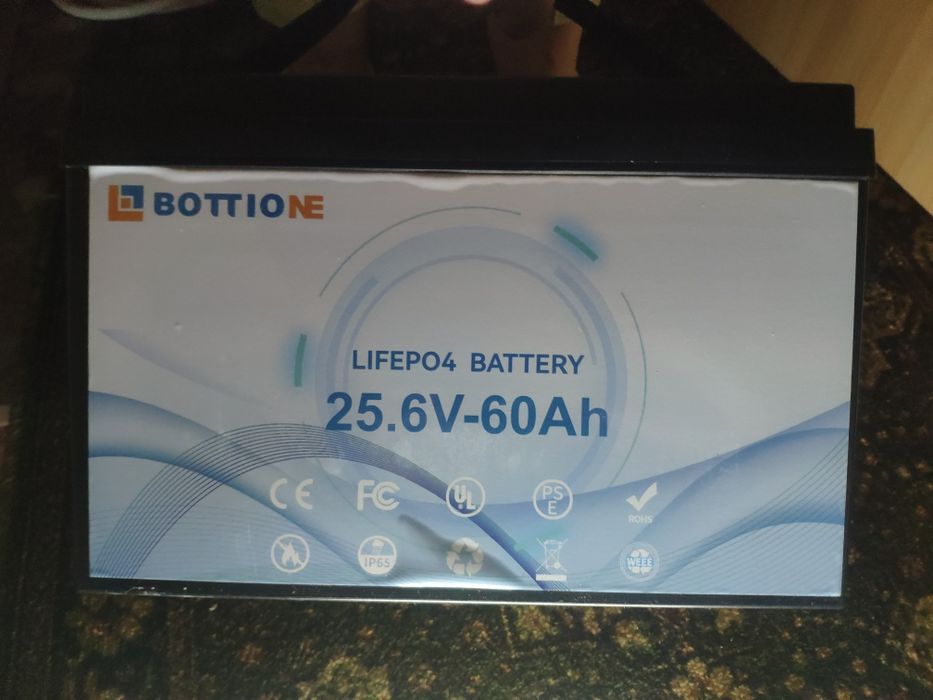 Акумулятор Bottione 24 v, 60Ah.