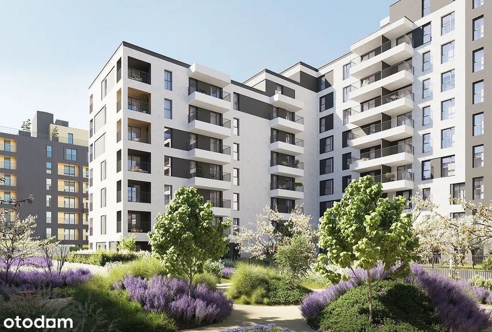 2-pokojowe mieszkanie 43m2 + loggia Bezpośrednio