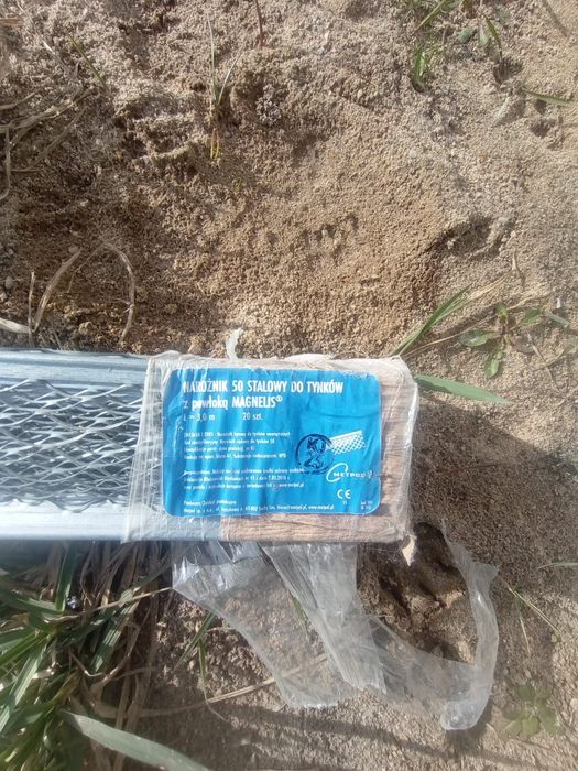 Narożnik stalowy do tynków