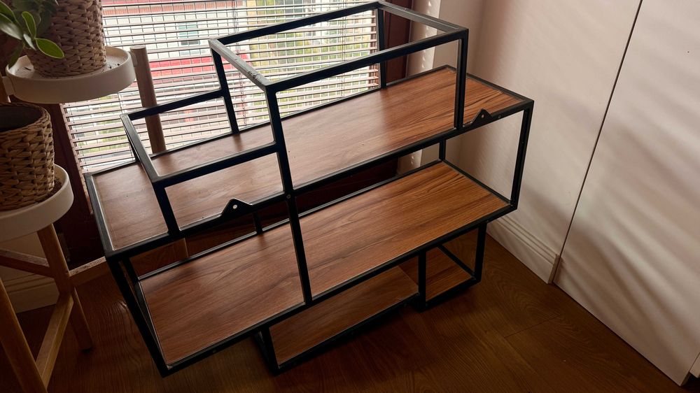 Szafka wisząca loft, półki wiszące