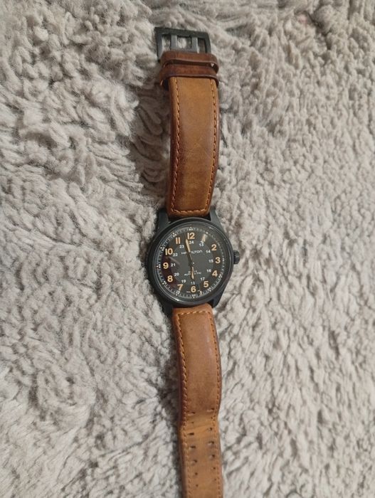 Relógio Suíço Hamilton Khaki Field Titanium Original