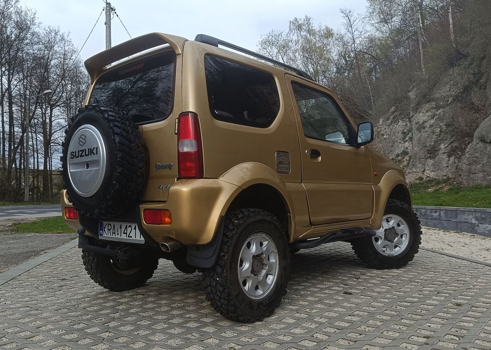 Suzuki Jimny 1.3 LPG | Lift 3" X-Shock Dakar | Wyciągarka | Gotowy w teren!
Opis: