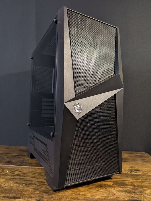 Корпус MSI MAG Forge 100M Чорний (ATX) / Скло / RGB