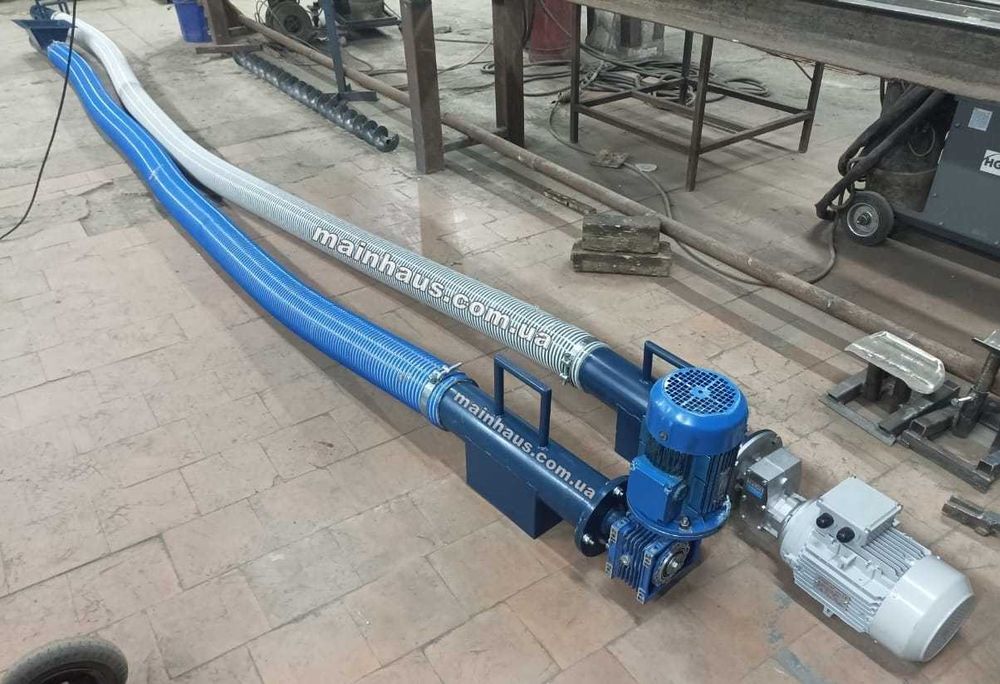 шнек для зерна гнучкий спіральний навантжувач FA90 3т на годину