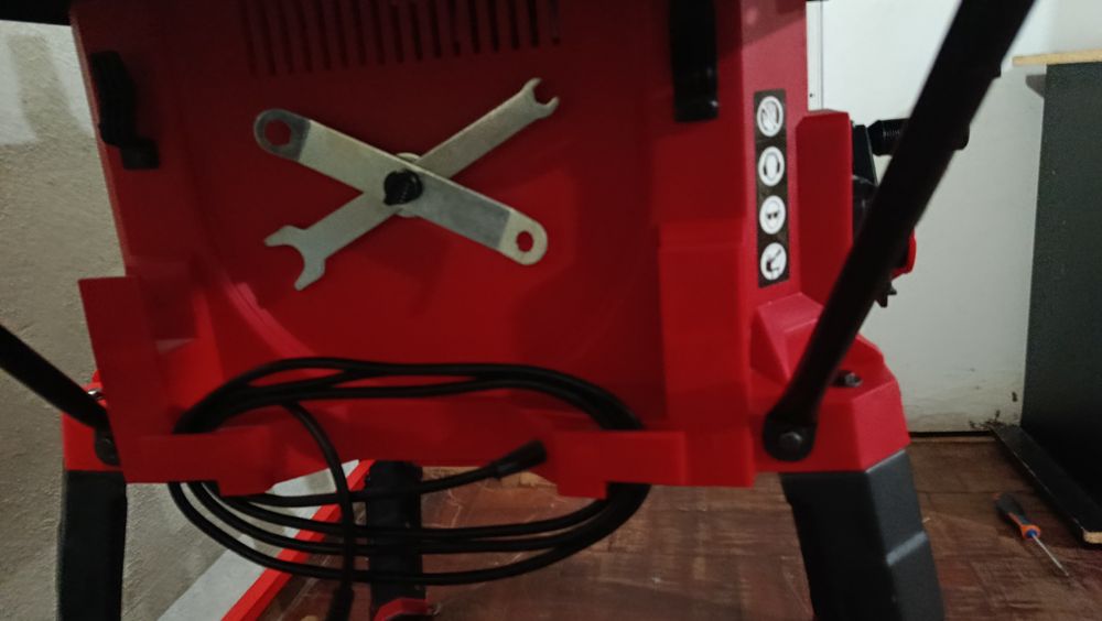 Serra de mesa com bancada 1800 W 254 mm Einhell TC-TS 254 U