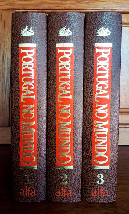 Portugal No Mundo com direcção de Luís de Albuquerque 3 volumes
