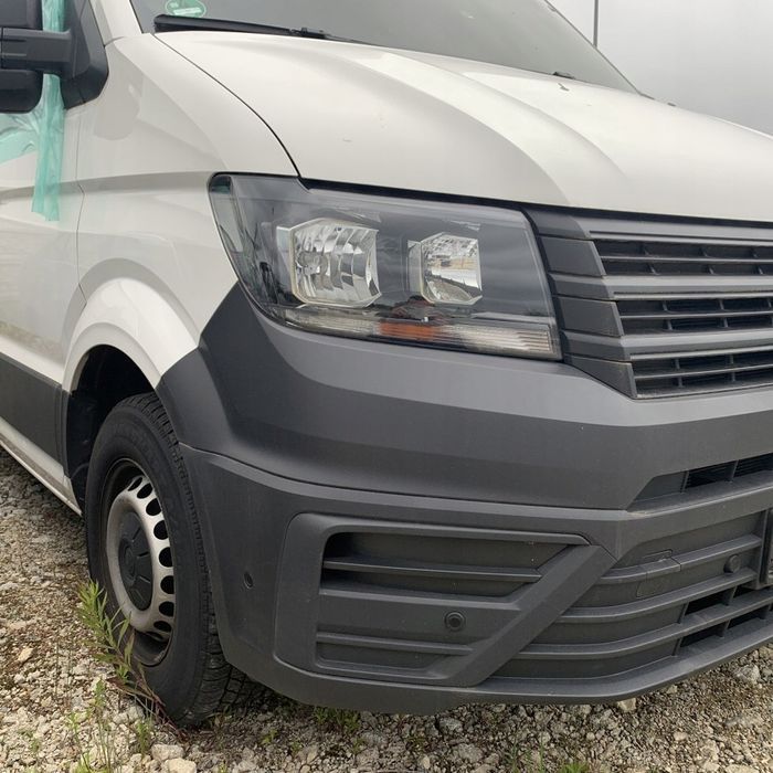 Kpl Przód Maska Zderzak Błotnik Lc9A Pas Lampy Vw Crafter Ii 7C Man Tge 24R