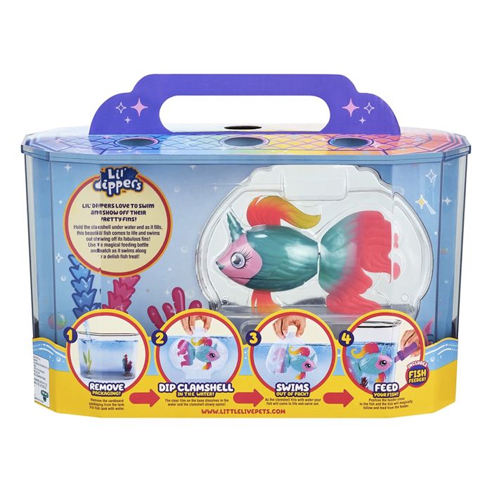 Інтерактивна рибка Little live pets Lil Dippers в акваріумі