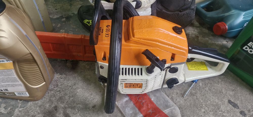 Nowa piła spalinowa steel ms440 stihl mocna pilarka gałęziówka