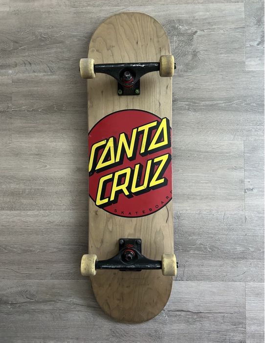 Skate semi novo + peças