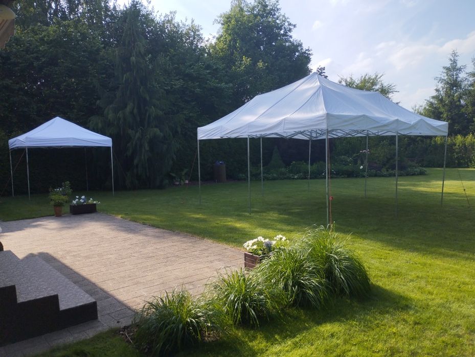 Wynajem namiotów stołów krzesła montaż i demontaż gratis . Katering.