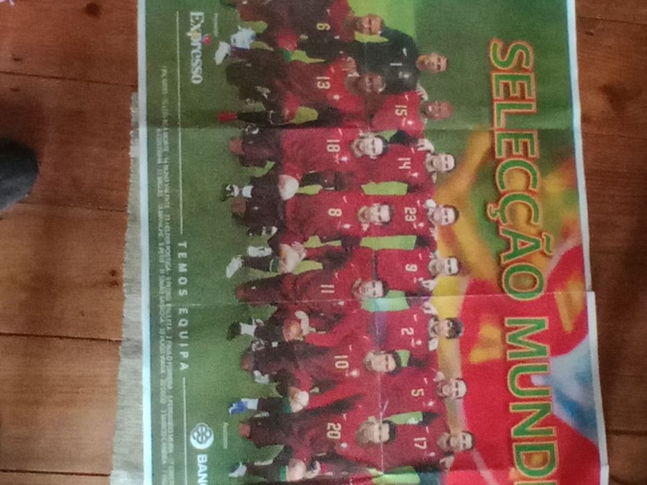 Poster Seleção portuguesa mundial