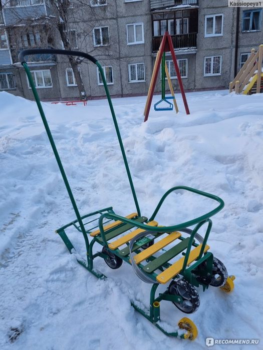Санки дитячі на колесах