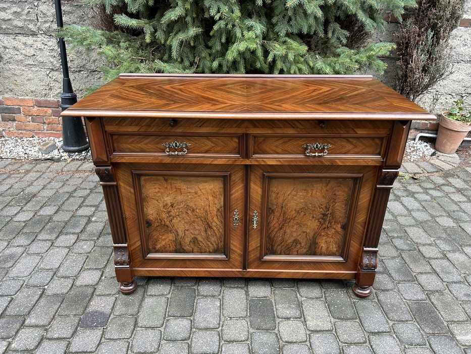 Antyczna Komoda Ekletyczna Antyk Kredens Lata 20 Unikat Po Renowacji