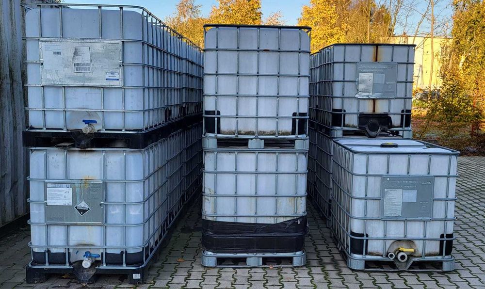 Zbiorniki IBC 1000L Mauser Szamotuły – szczelne, gotowe do użytku!