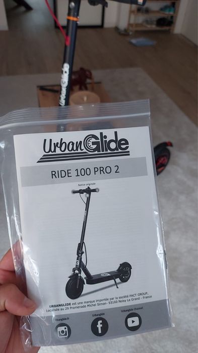 Vendo Trotinete Elétrica UrbanGlide Ride 100 Pro II Preta