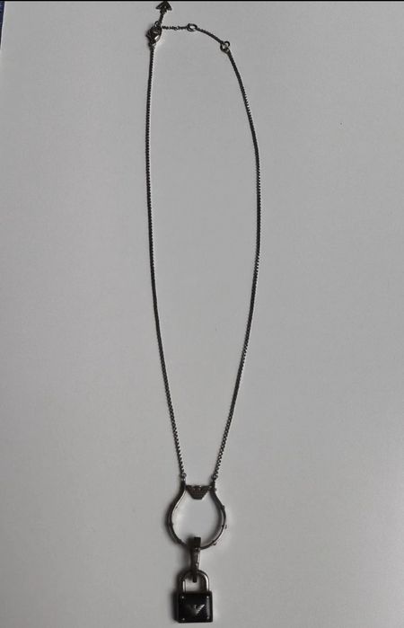 Srebny łańcuszek Armani