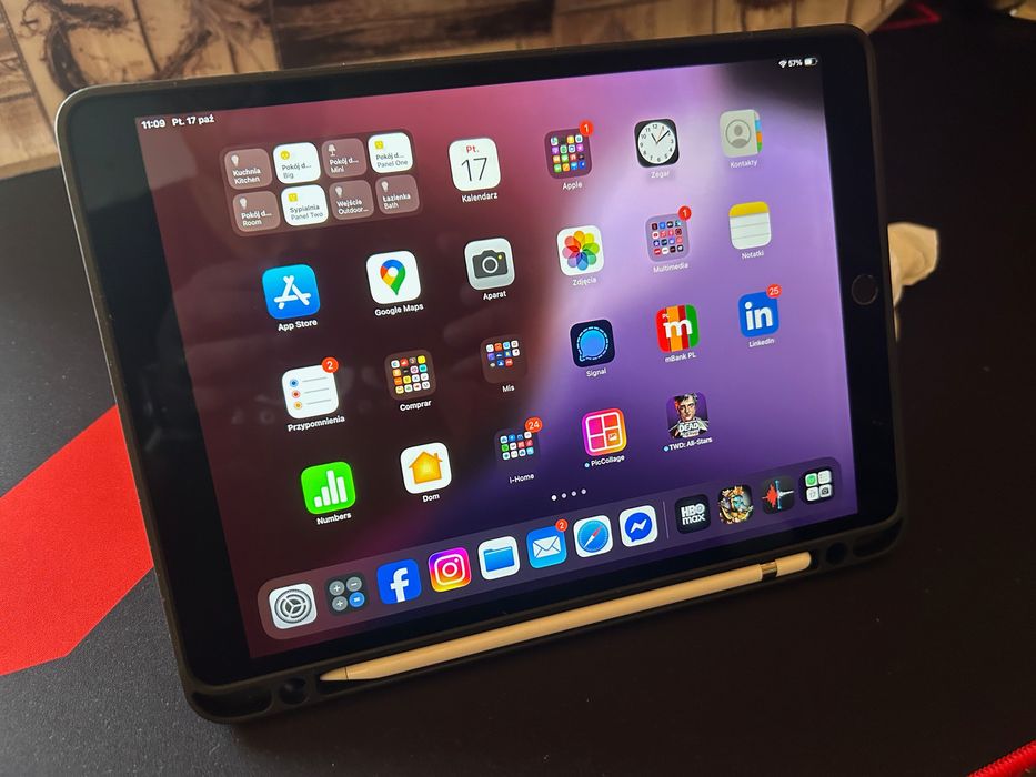 iPad Air 3-gen 10,5" 256GB Apple Pencil gen.1 i etui