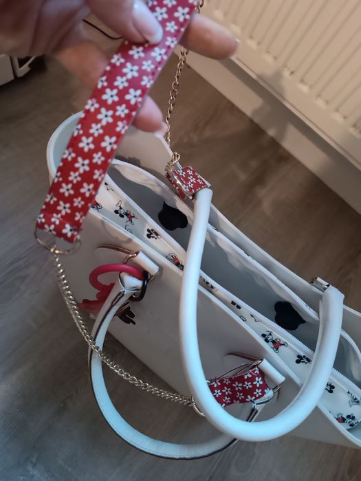 Obag torba biała myszka Mickey