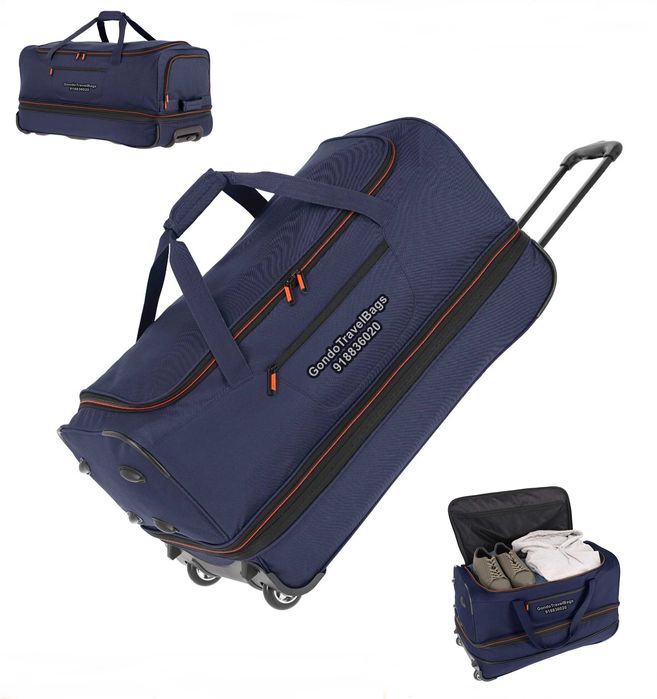 Saco de Viagem 70cm Com Trolley / Extensível + 8cm - Grande Qualidade