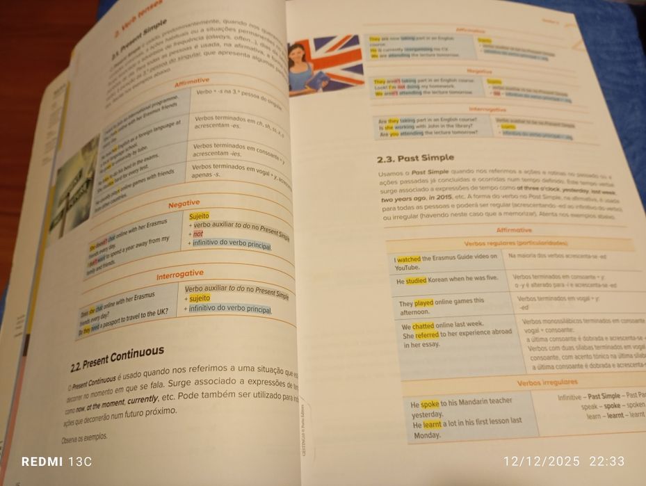 Guia de estudo de inglês 10°ano