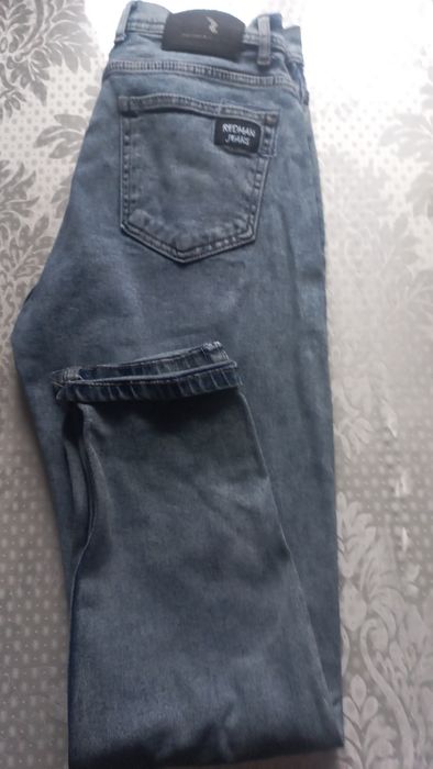 Джинси мом футболка розміру л