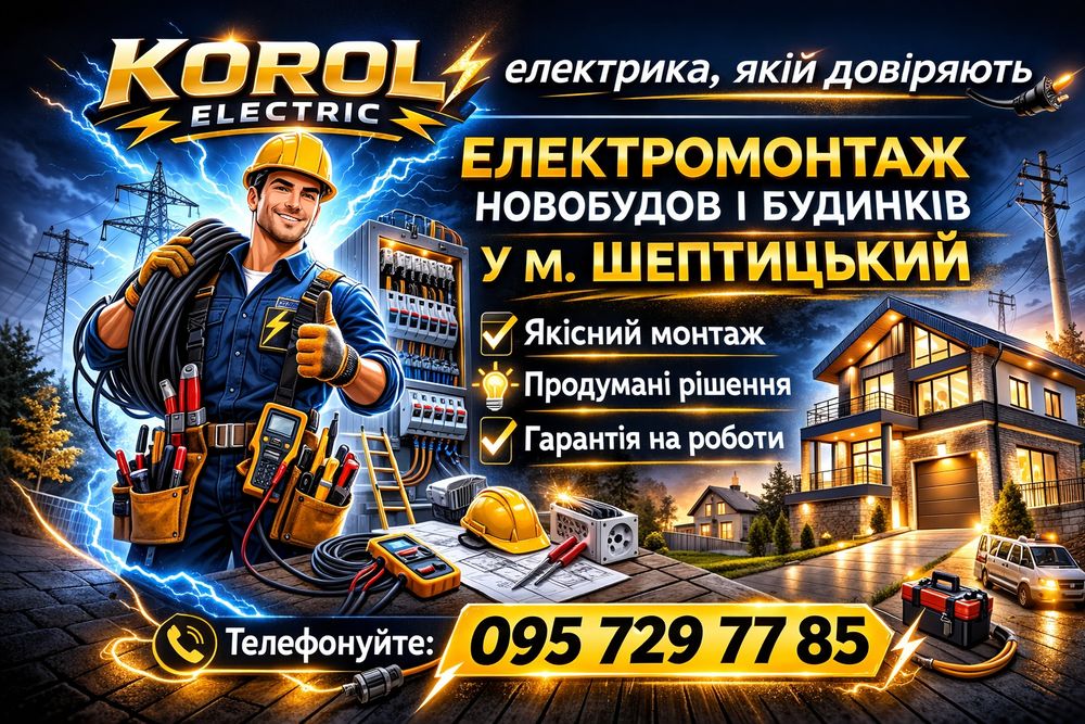 Послуги електрика
